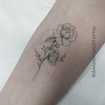Rosa em fine line por Daniele Brunelli tattoo

#piracity #tattoo #fineline # traço fino # tattoo feminina #rosadelicada #piracicaba