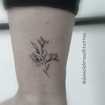 Tatuagem floral delicada por Daniele Brunelli tattoo
#tattoodelicada #piracity #fineline # tattooflores # piracicaba #traçofino